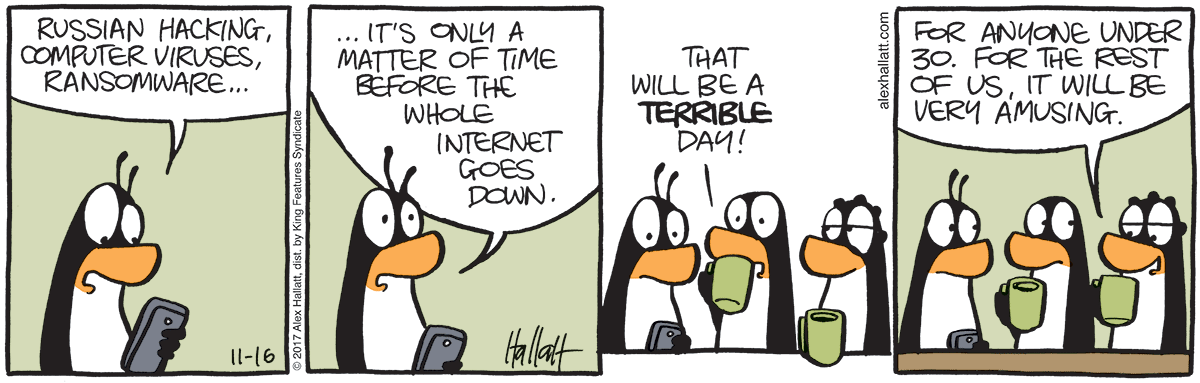 I only hope there are still libraries.