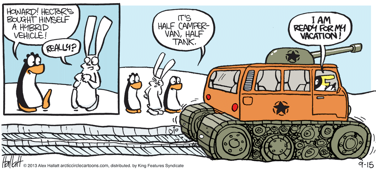 I would like half camper van, half compact car.