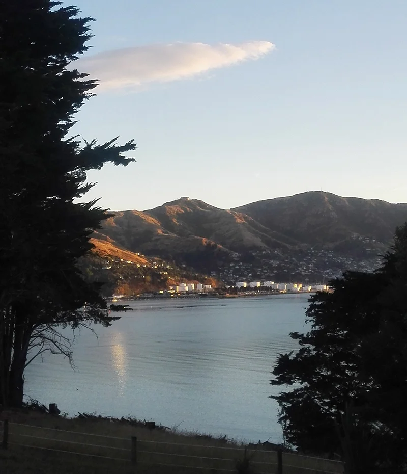 The morning of my return to Lyttelton: a good time to paddle.