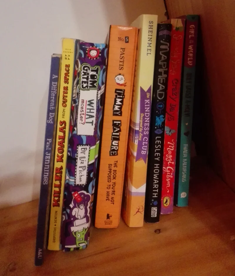 Books to put me in a middle-grade mindset
