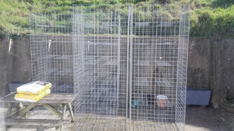 The made-to-measure gabions from http://gabionworks.co.nz
