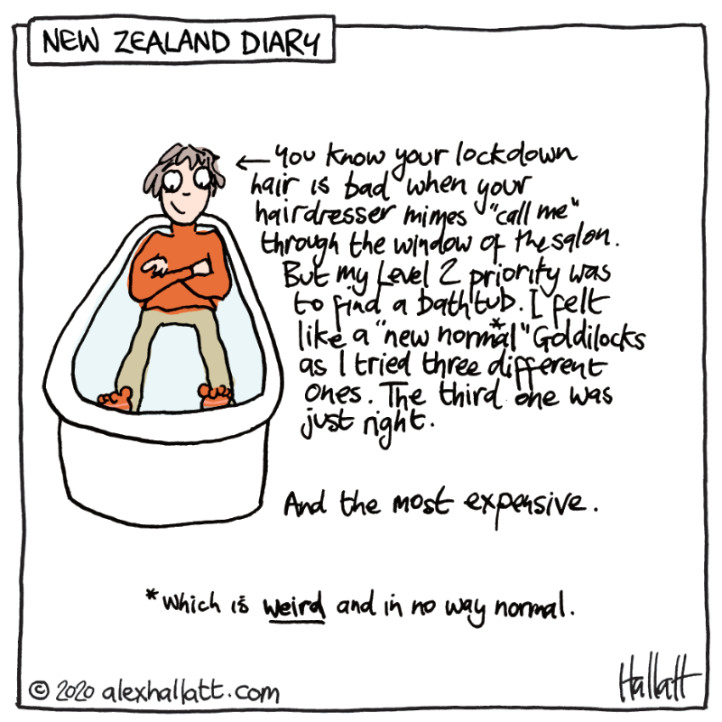 Doodle-NZdiary-158.png Trying out bathtubs in level 2