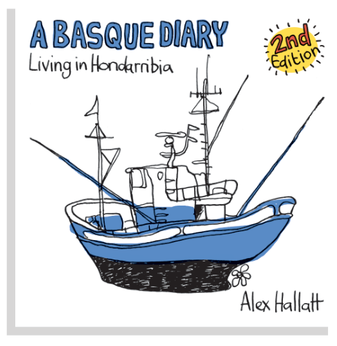 Cover of a Basque diary – living in Hondarribia by Alex Hallatt