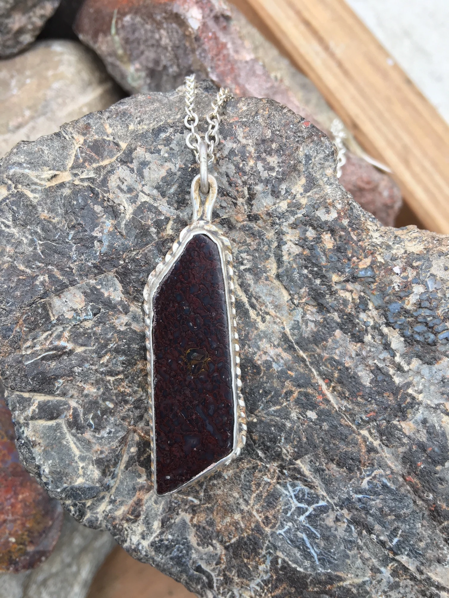 Makanda Man Uses Dinosaur Bones to Create Jewelry