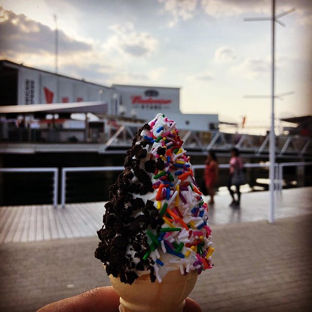 Priceless  #bud #budweiser #budstage #summerconcert #toronto #torontosoftee #oreo #fun #sprinkles #tastebuds #tasty #icecreamlicious #icecream #foodtrucksto #livingthedream #tdot #icecreamtrucks