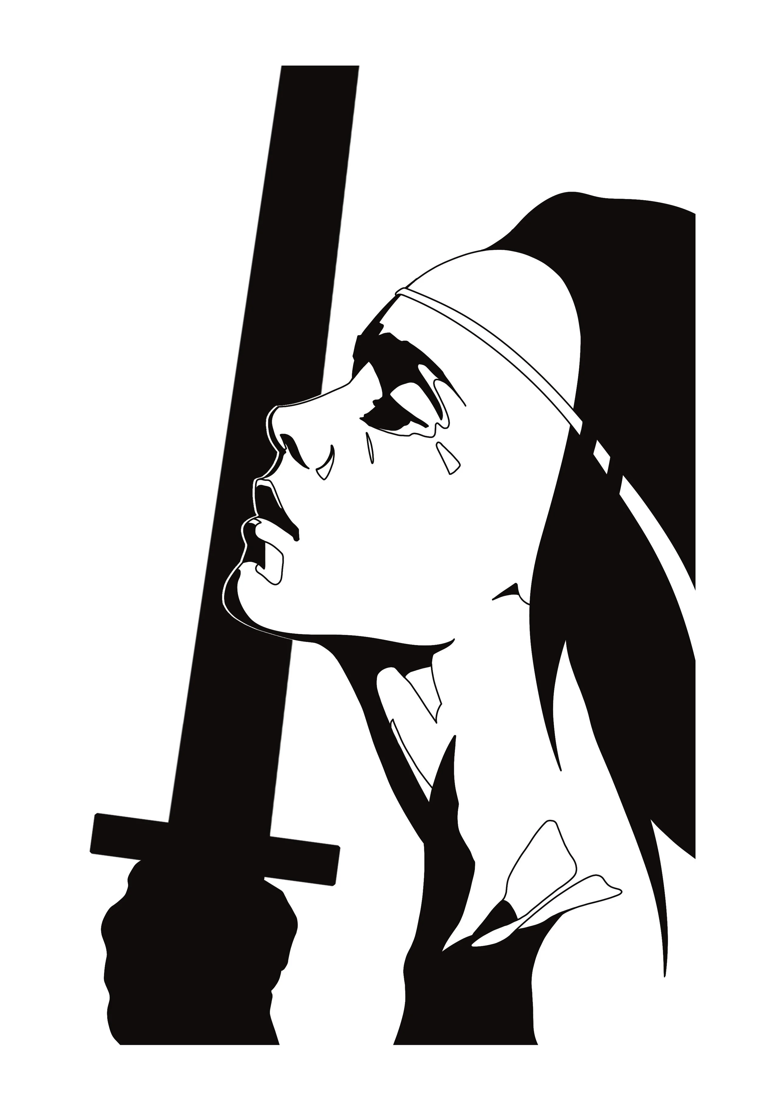 Queen of Swords 8"x10"