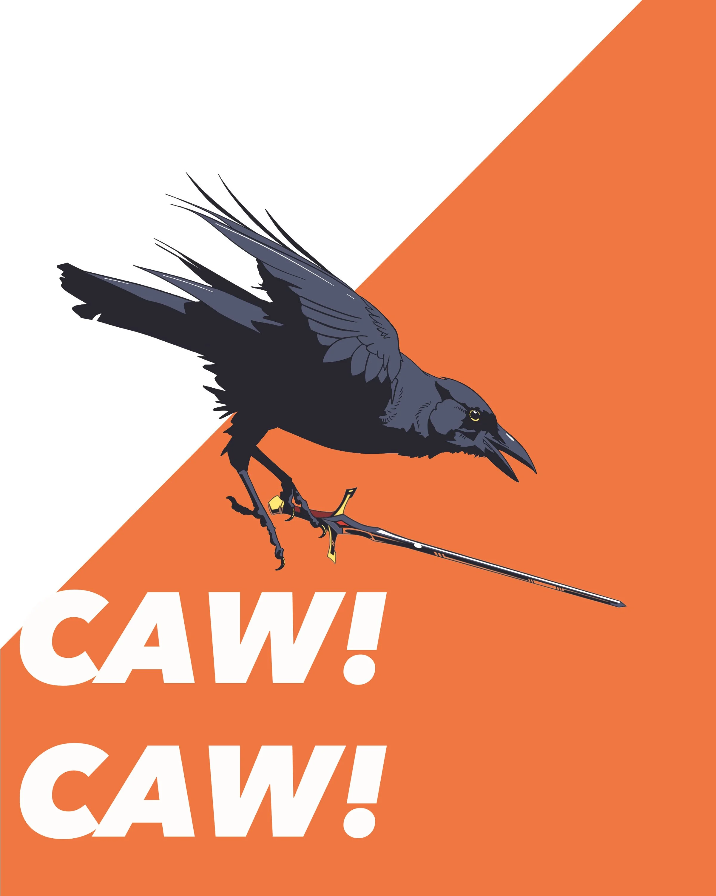 CAW! CAW!