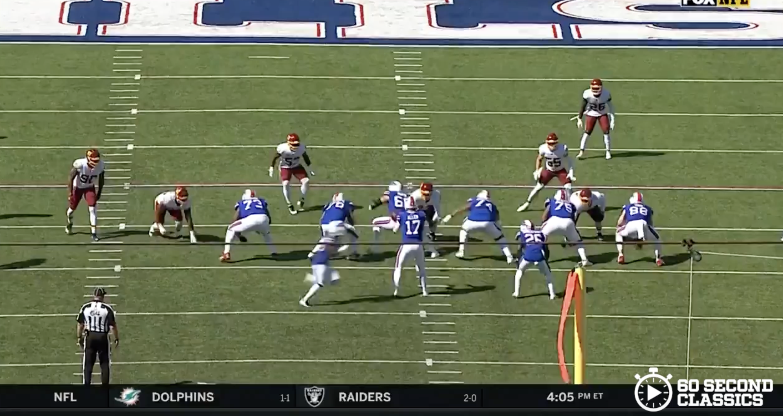 Josh Allen to Emmanuel Sanders
