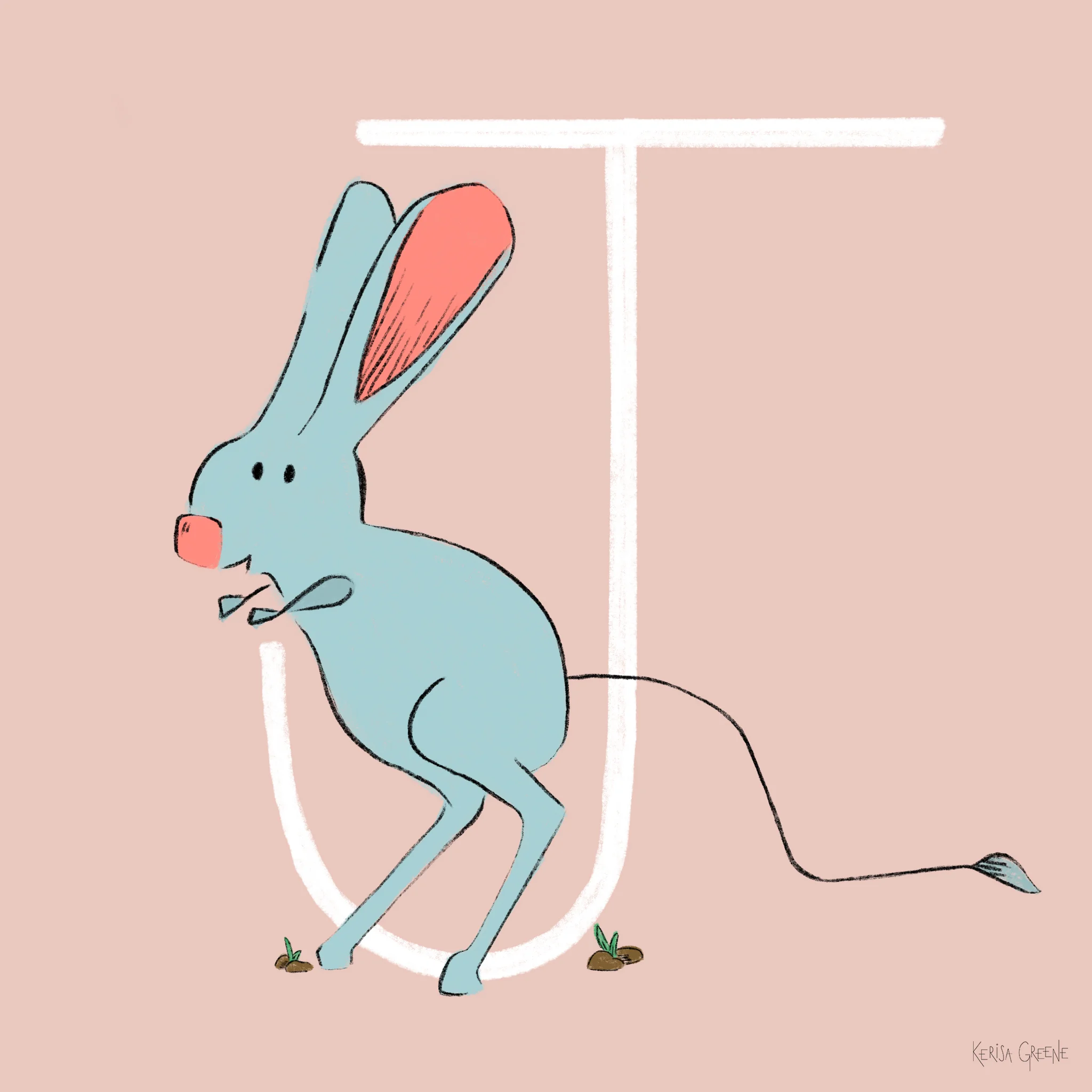 J is for Jerboa This cute little mammal is also known as the kangaroos of the desert. ⠀