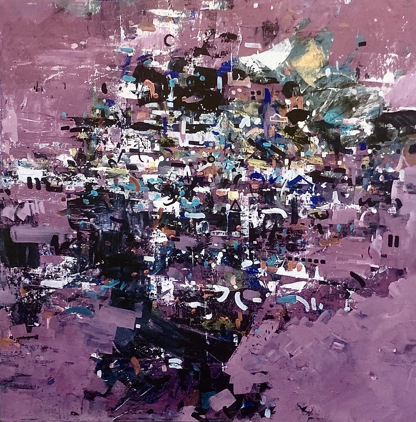 Moon Over Mehretu