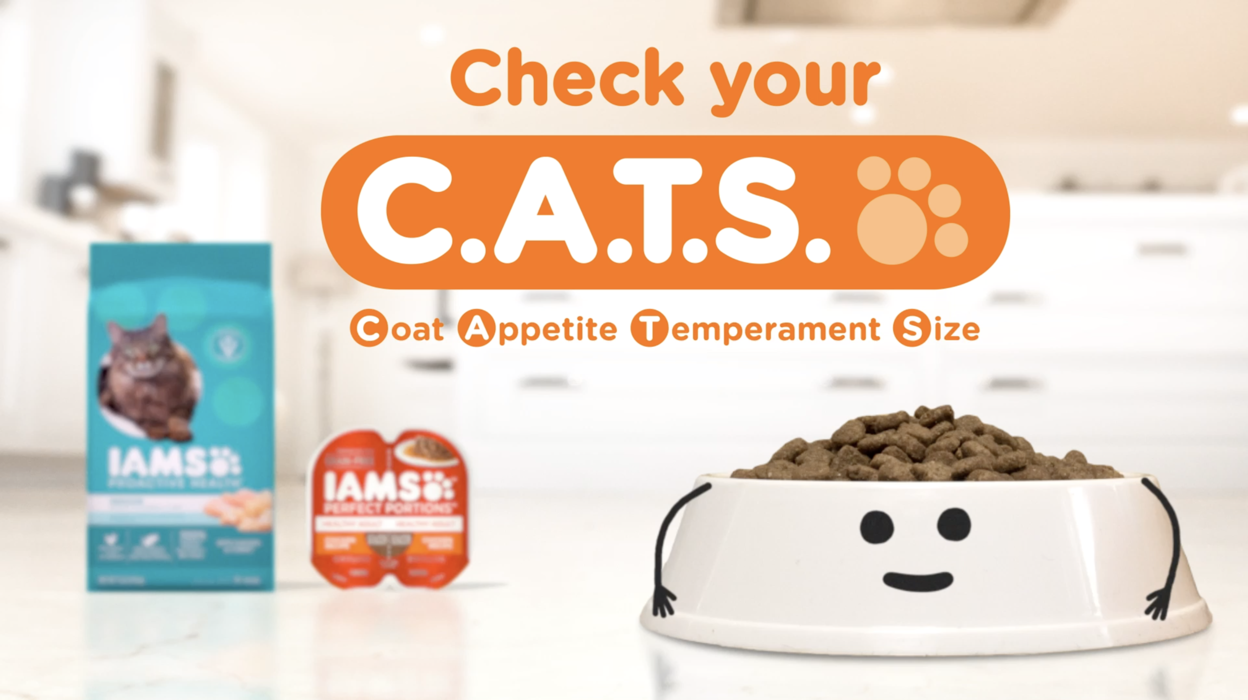 IAMS C.A.T.S. Edutainment 6 sec OLV