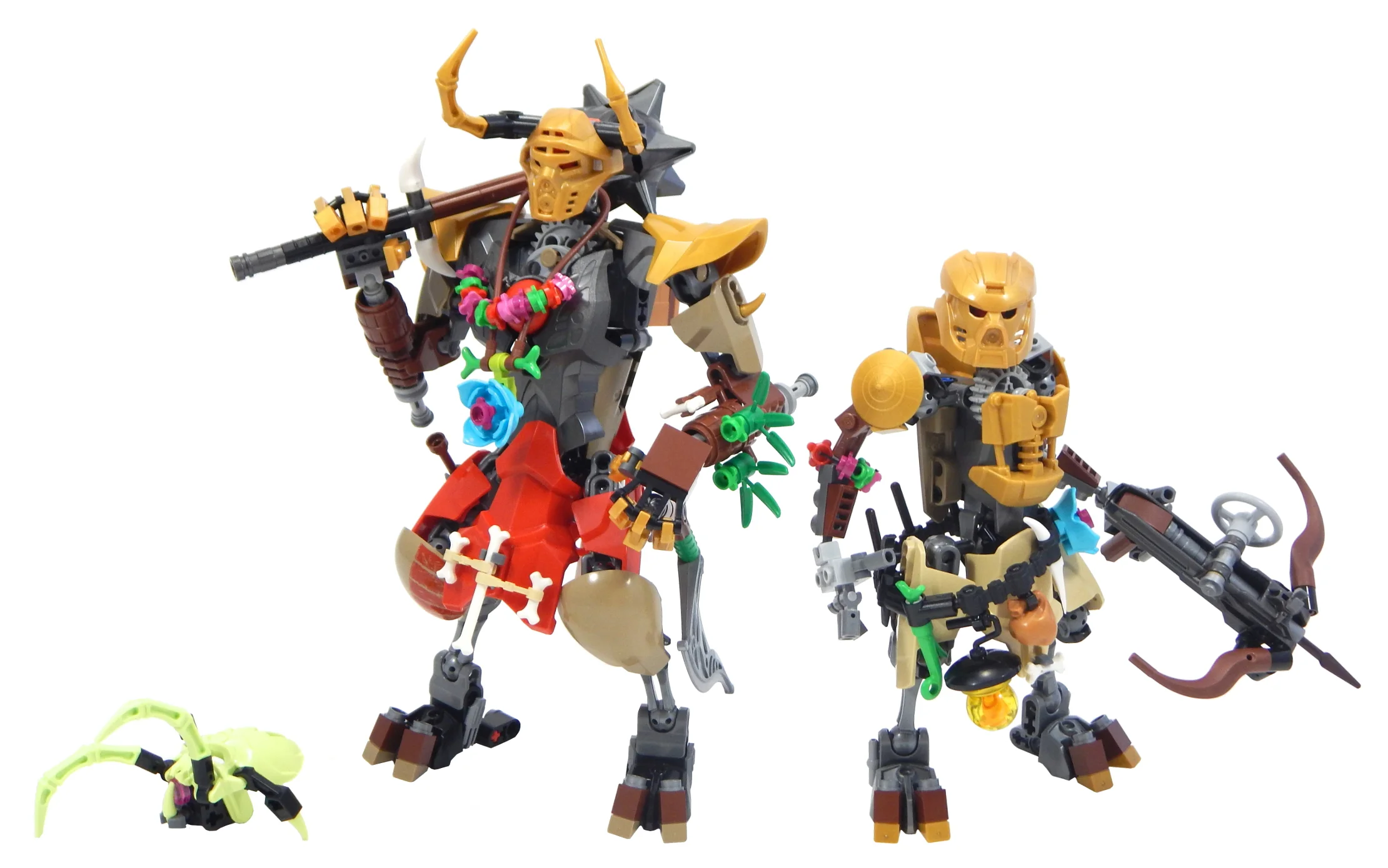 lego voodoo heads