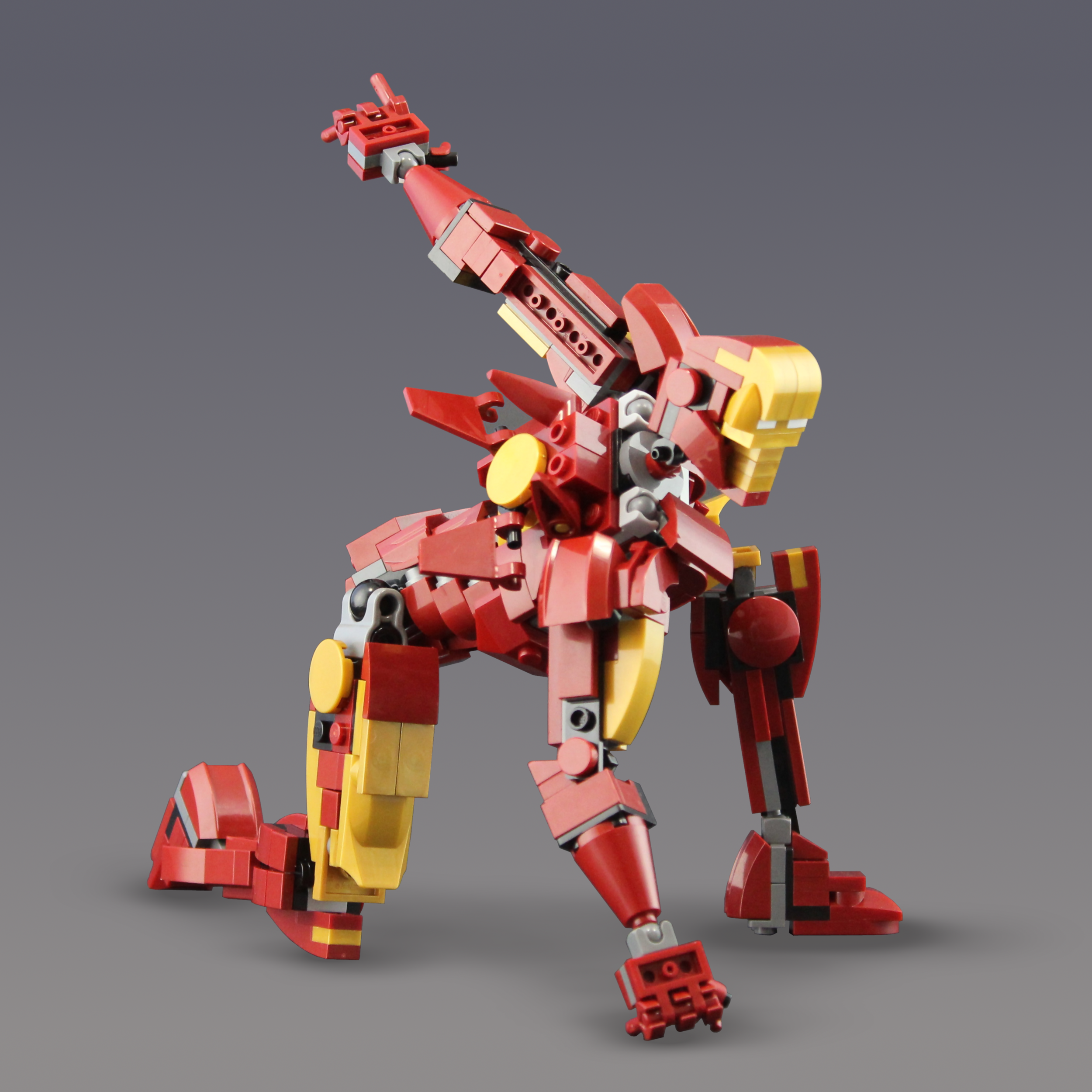 That 3-point landing pose, which my V2 can easily accomplish.