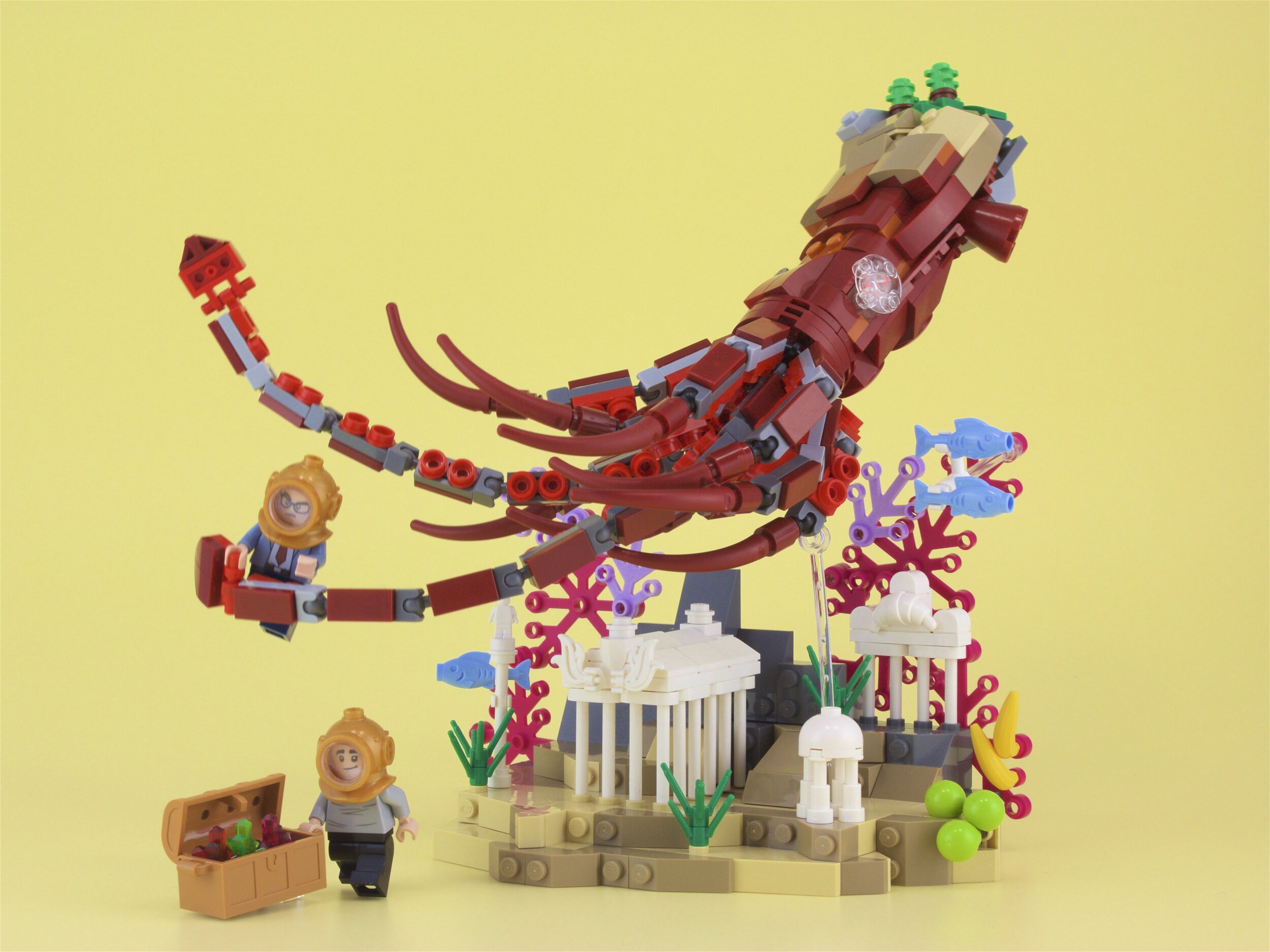LEGO IDEAS - Clash of the Titans: Release the Kraken!
