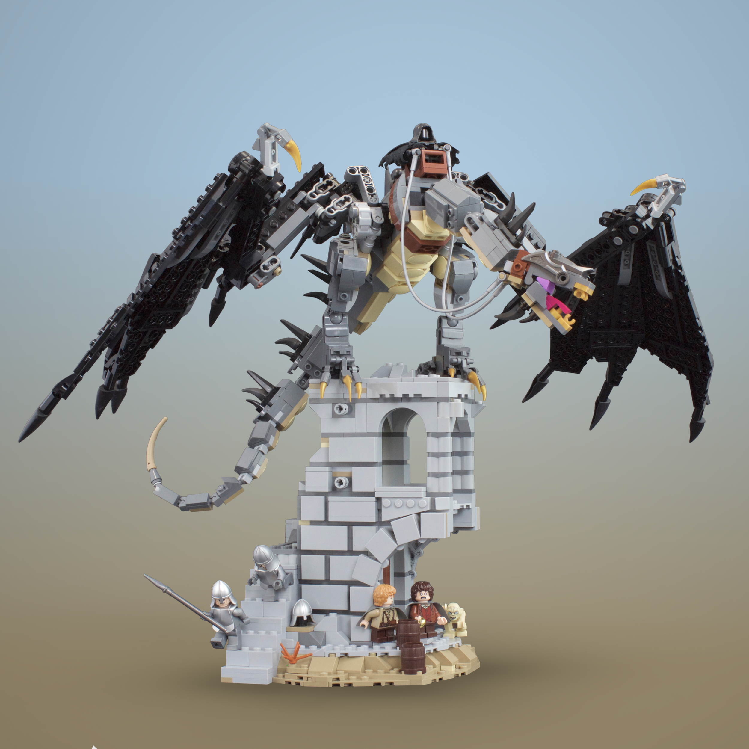 Collecting The Precious – What if a Lego Minas Tirith was made?