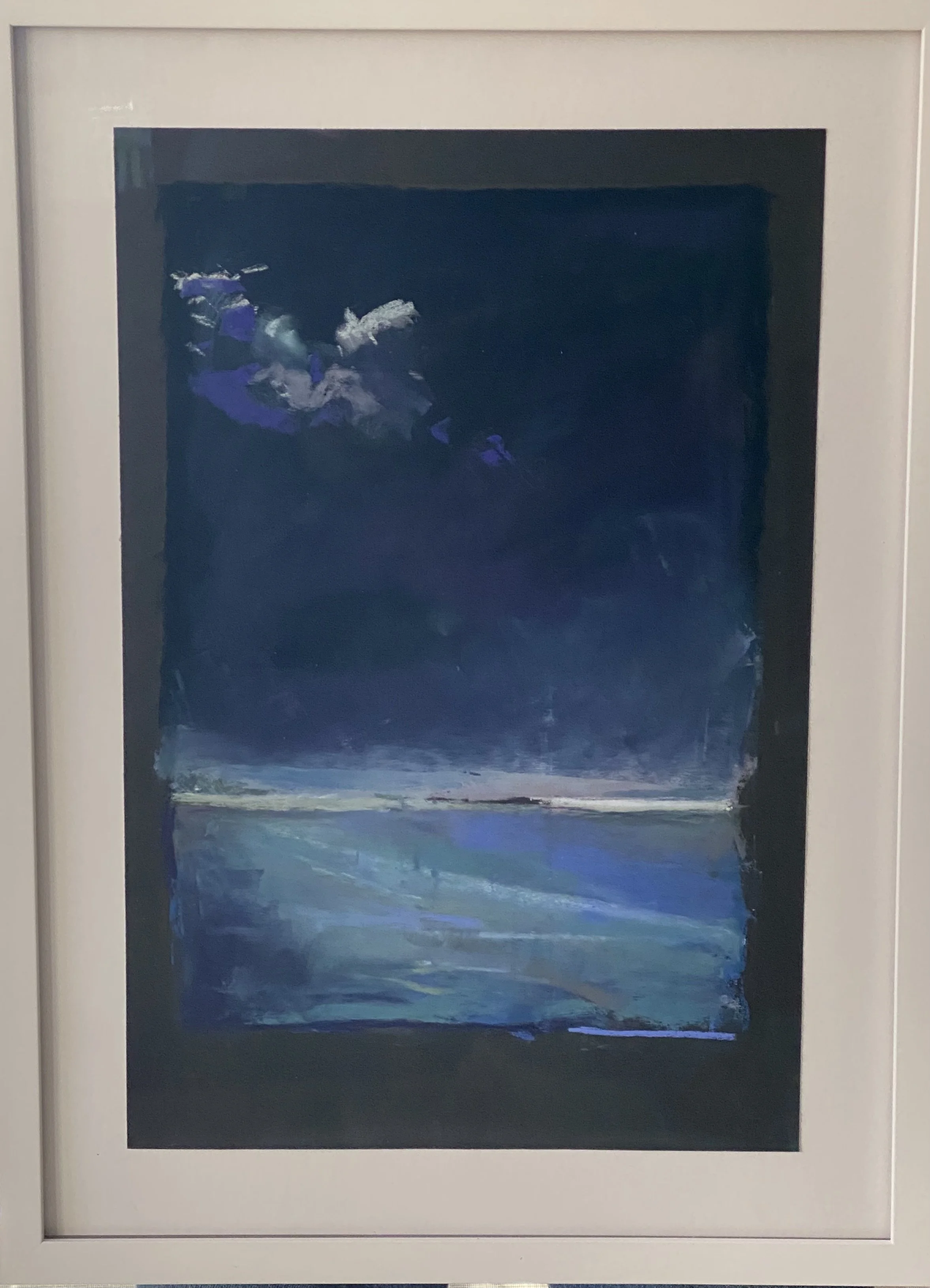  One Cloud  17×23  Pastel on Paper 