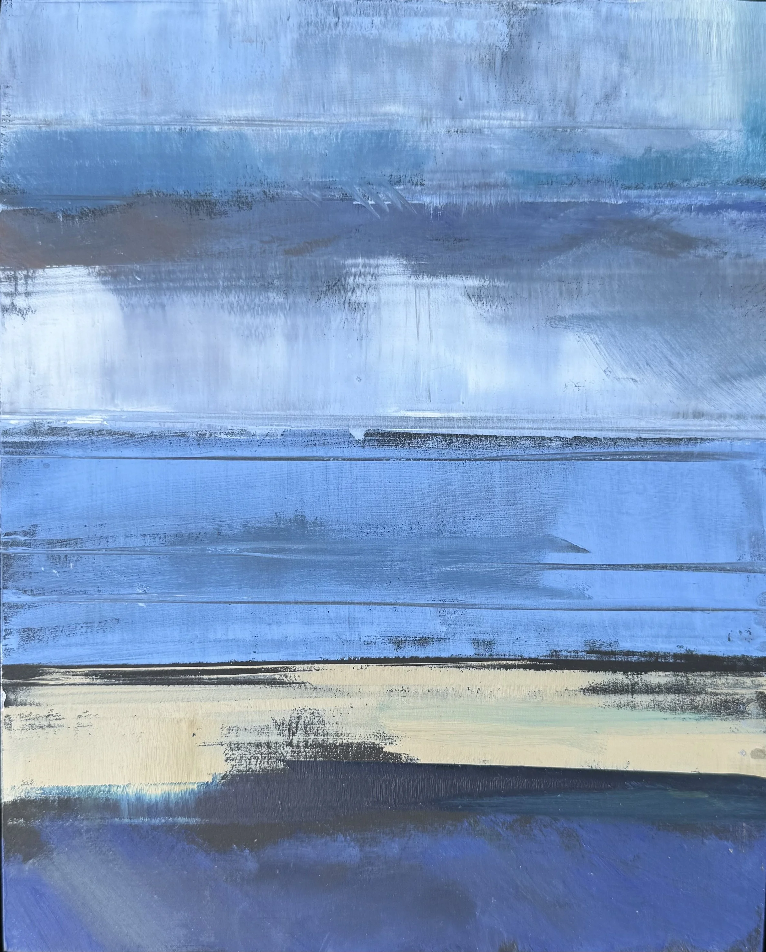  Stripes  8×10  Oil on Board 