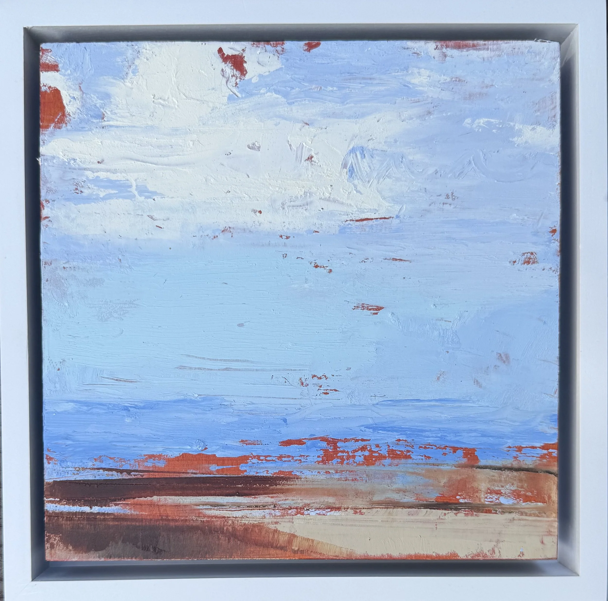  Rust  8×8  Oil on Board 