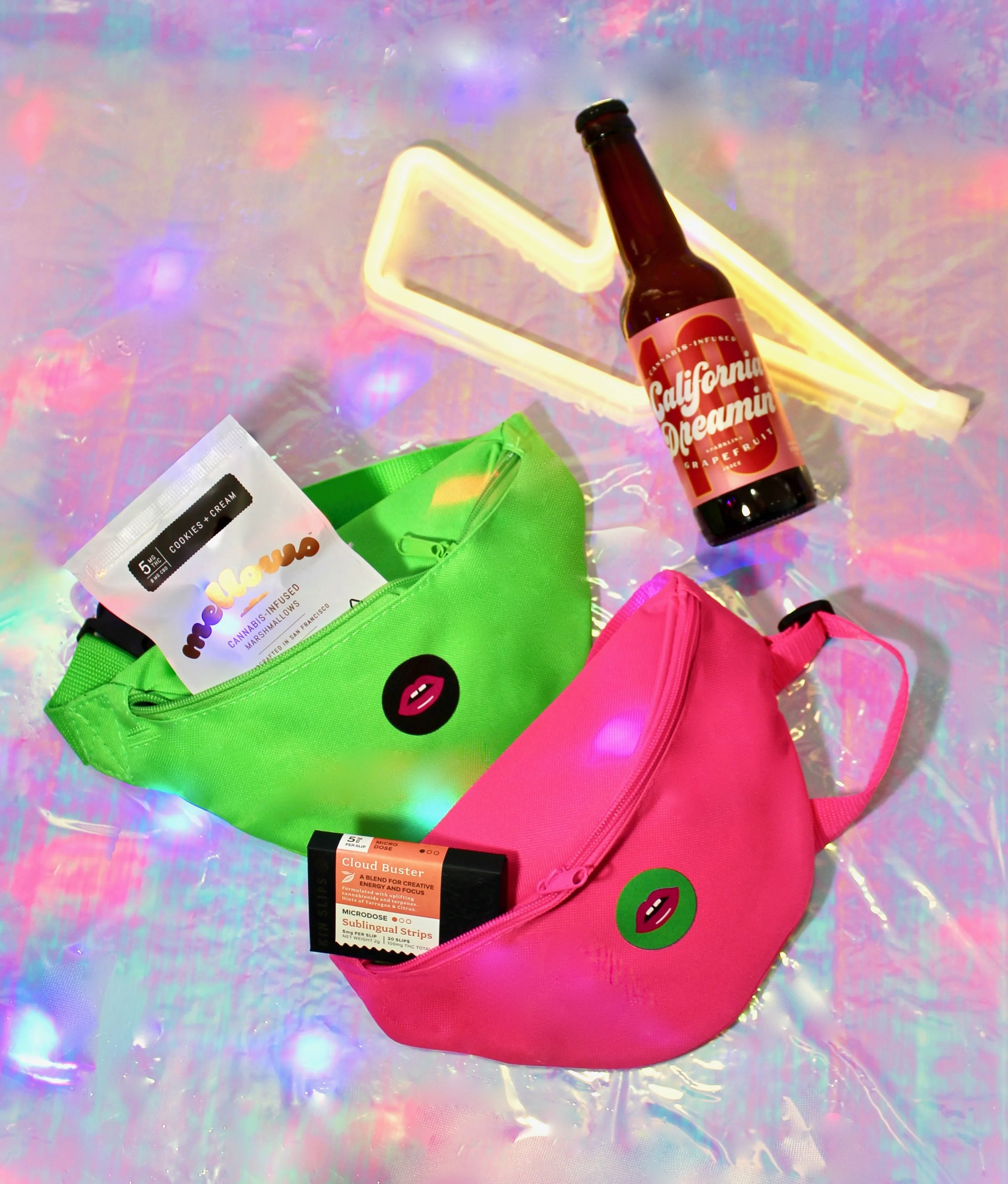 The mymilligram SF "summer" festival party pack! So #hellavated. Photo: © mymilligram.