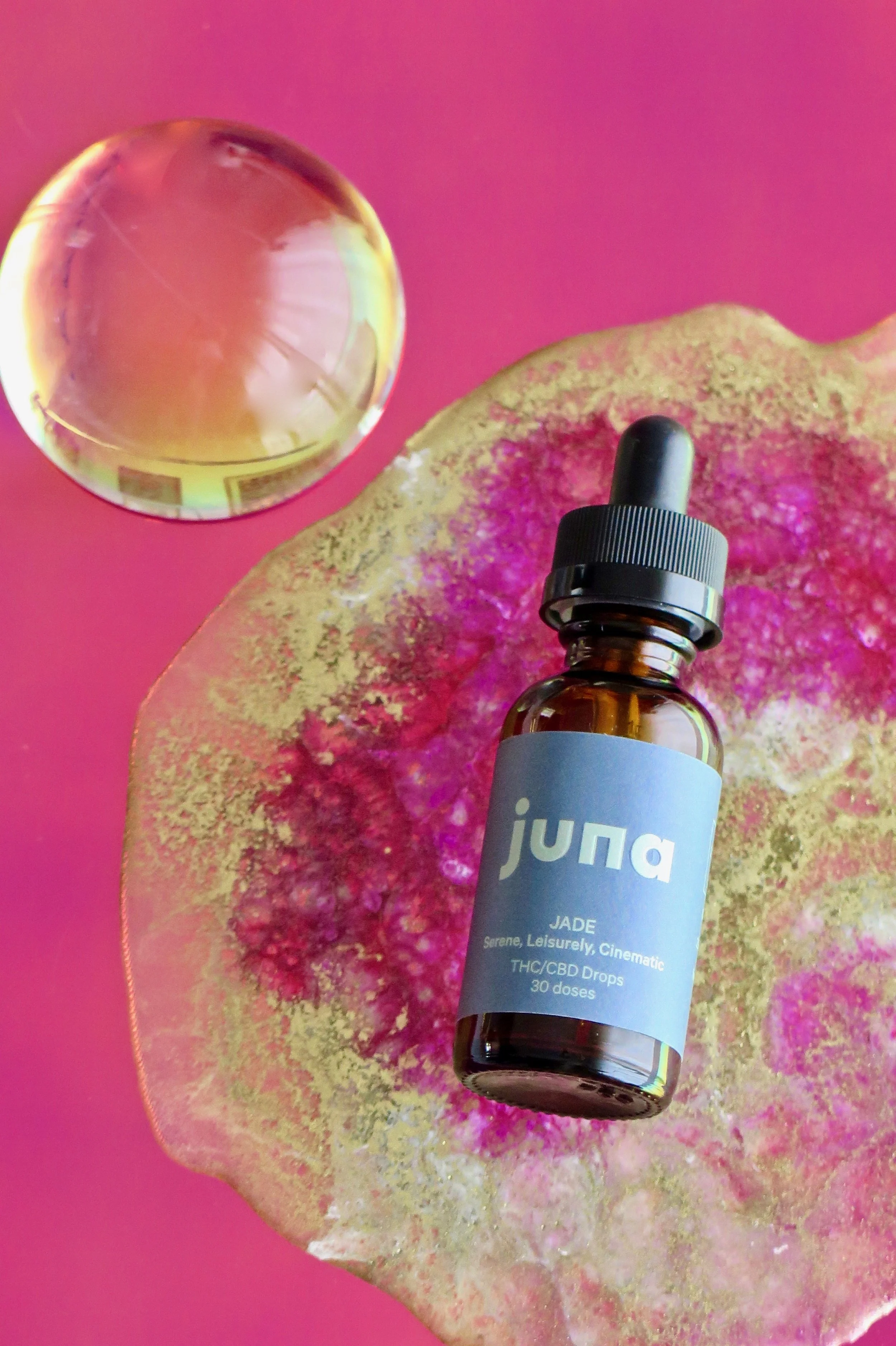 Juna Jade 1:1 drops. Photo: Marcia Gagliardi. © mymilligram. Styling: Christian Jusinski/ Surfacehaus .