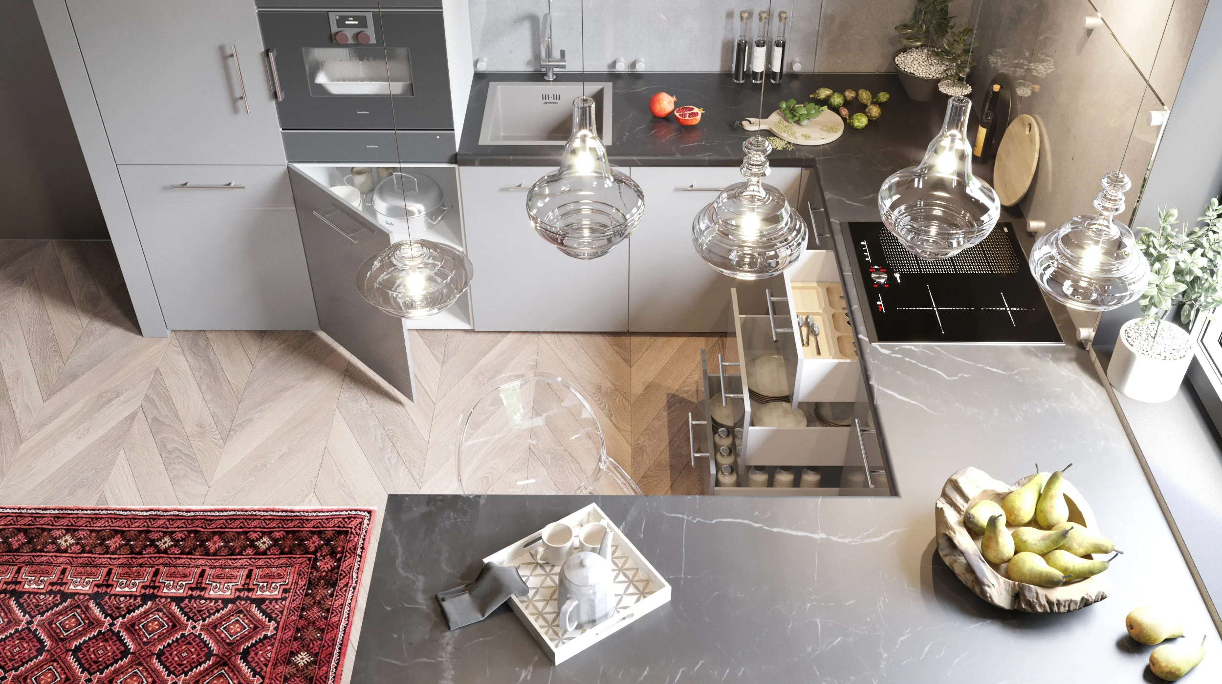 Kitchen Design and Construction by Galaxy Construction | Design
