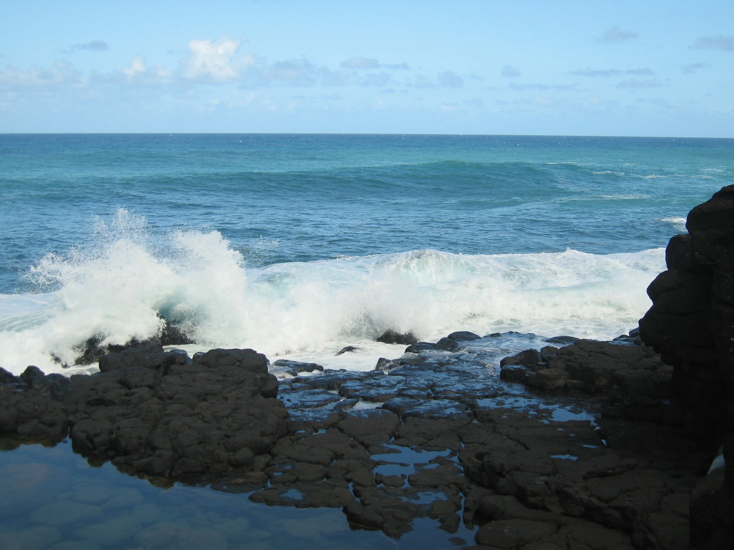 Connie Hunt Photography Queen's Bath Big Waves (2005)