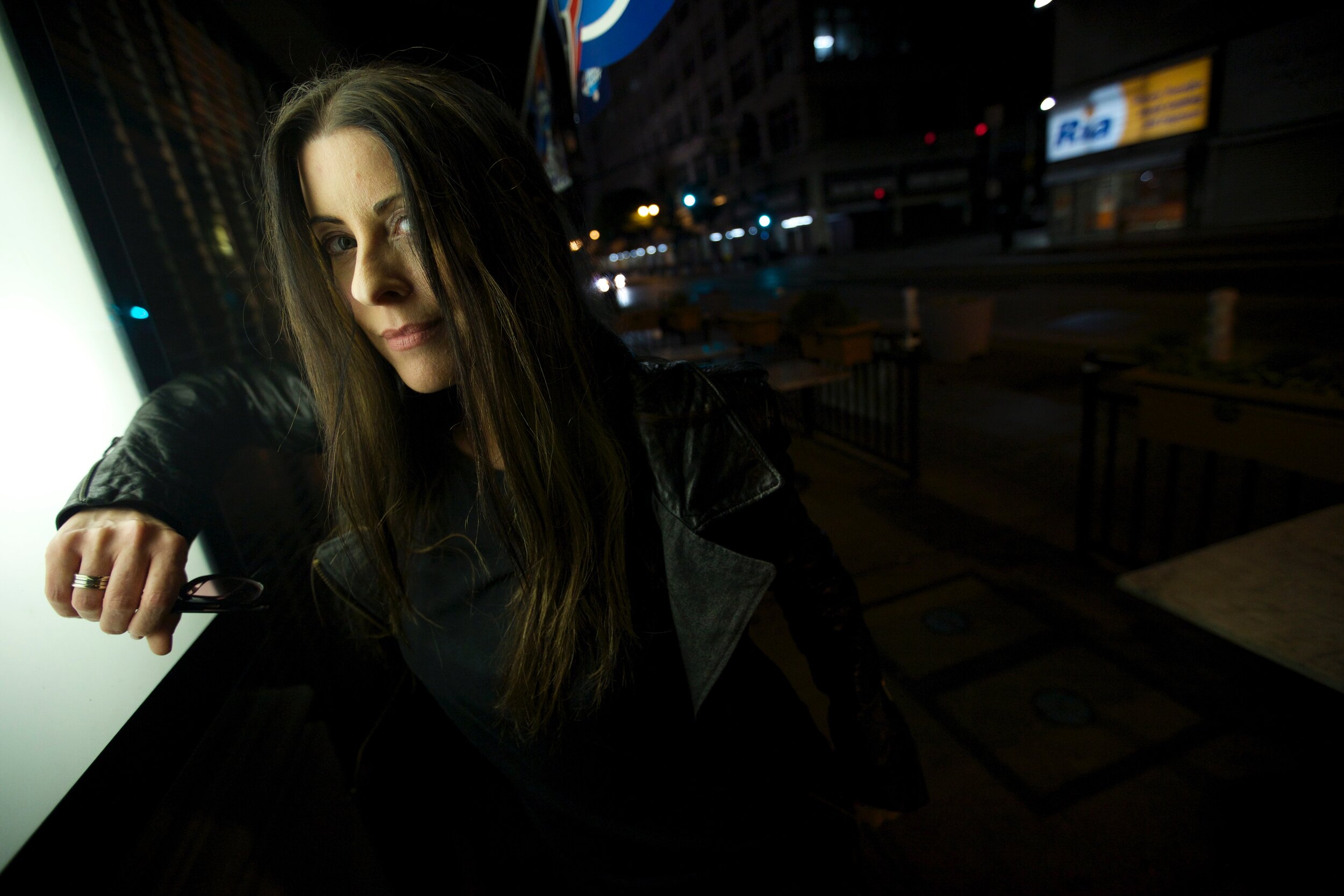 Connie Hunt DTLA Late Night Walk 3 by Jim Shea