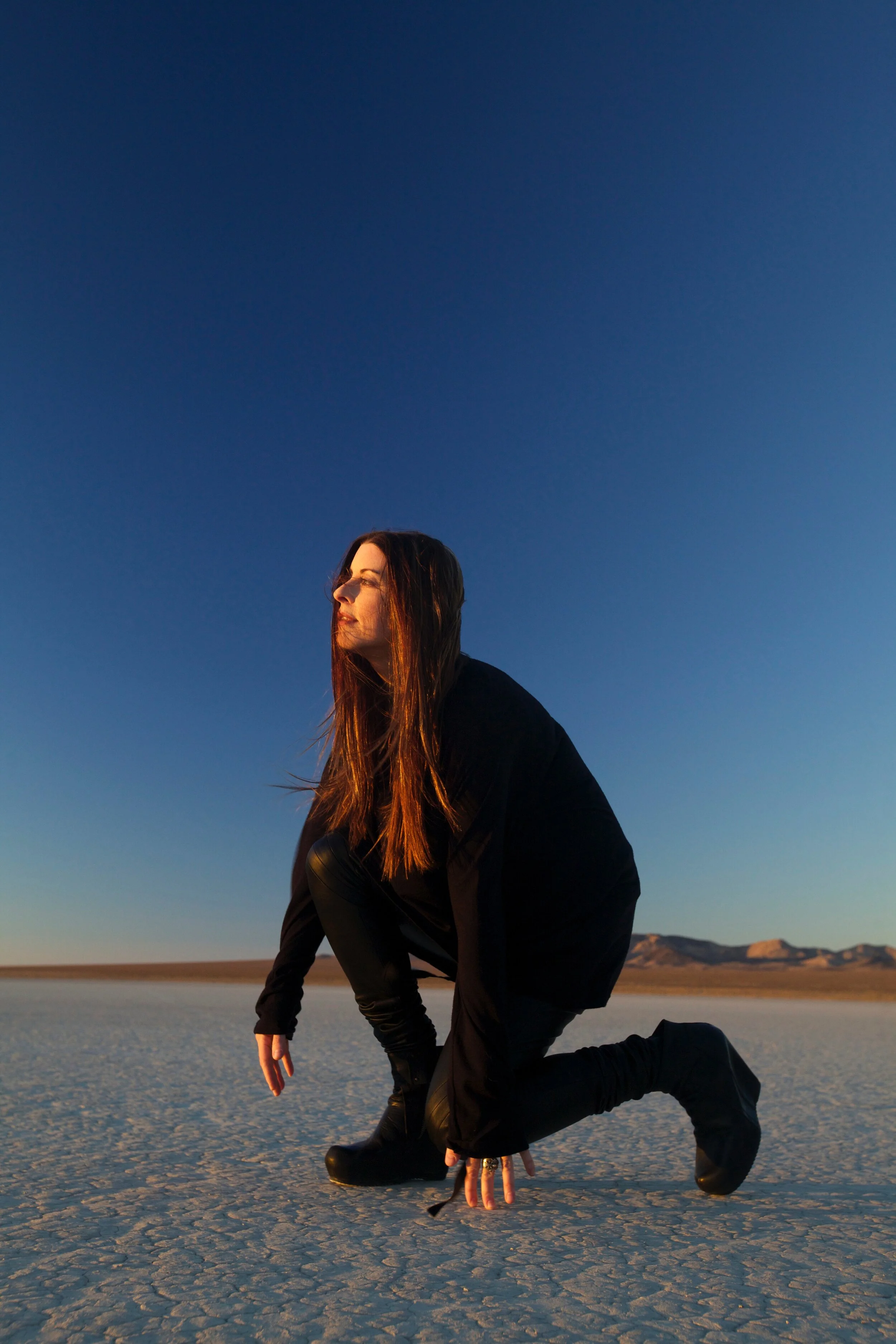 Connie Hunt Desert Grounding by Jim Shea