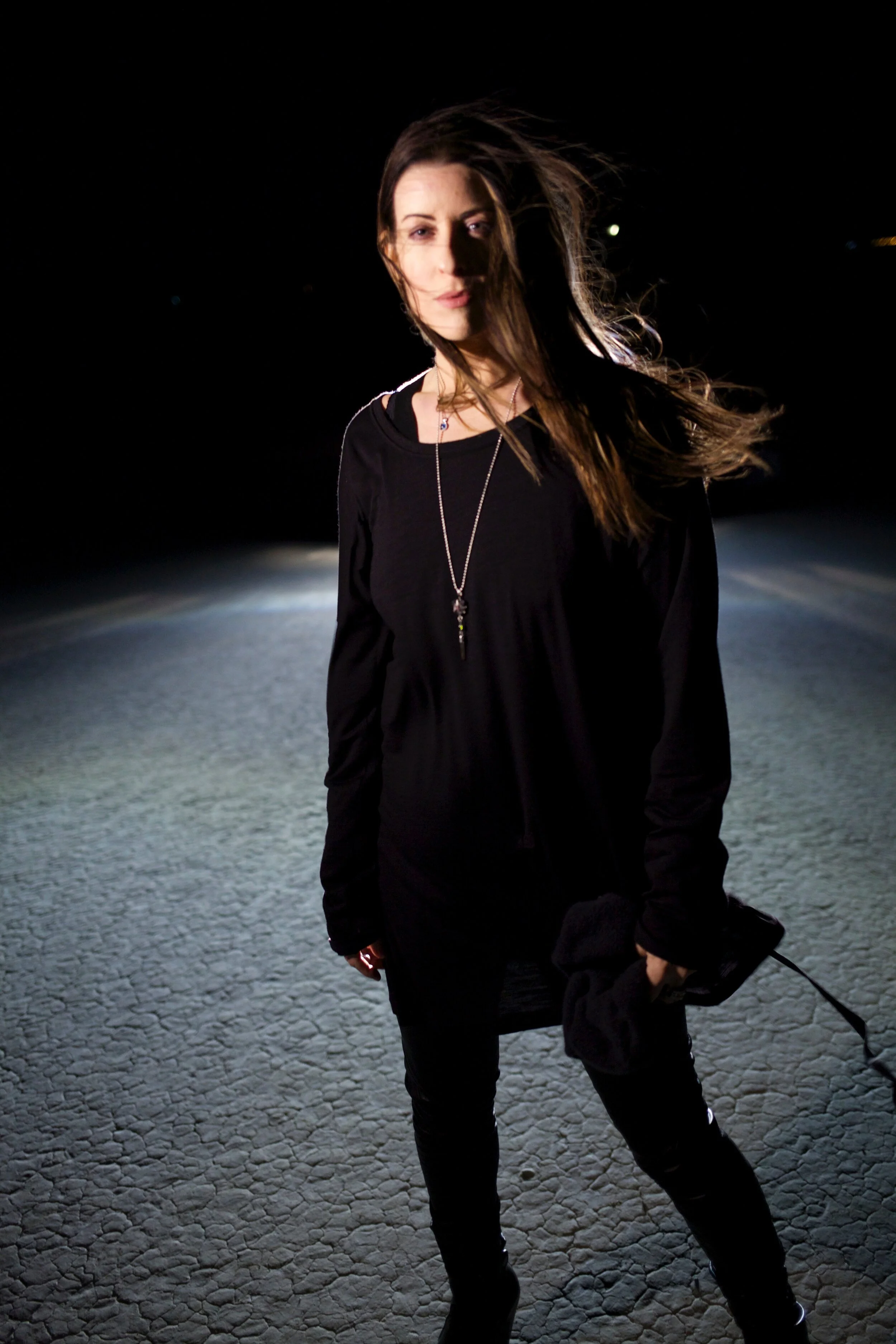 Connie Hunt Desert Night 5 by Jim Shea