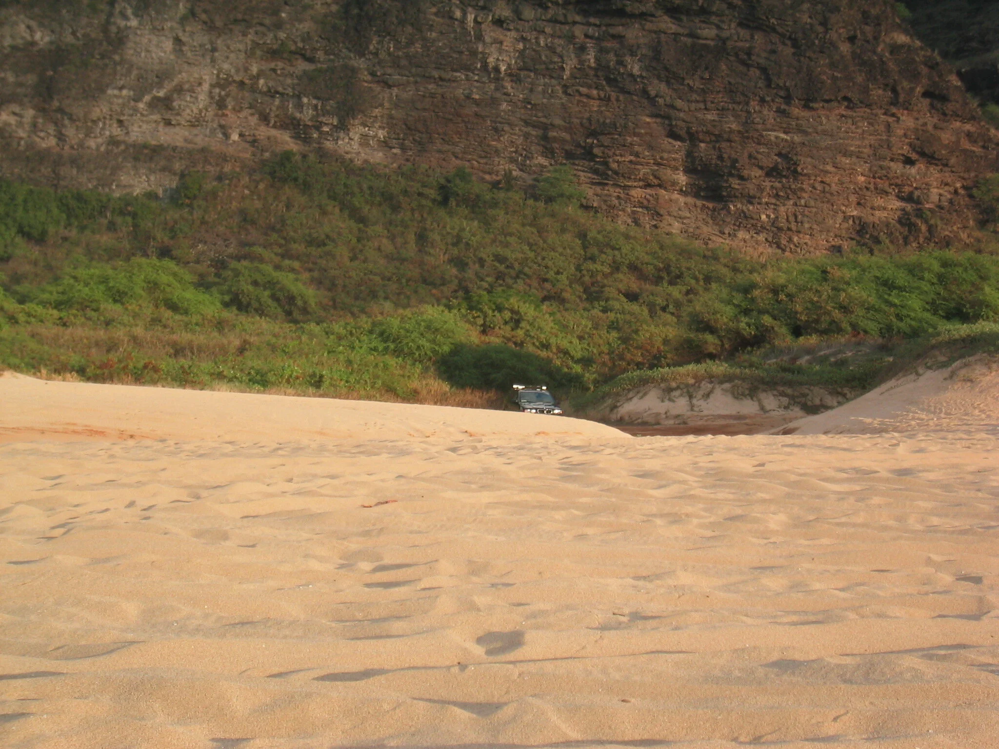 Connie Hunt Photography Polihale Parking (2003)