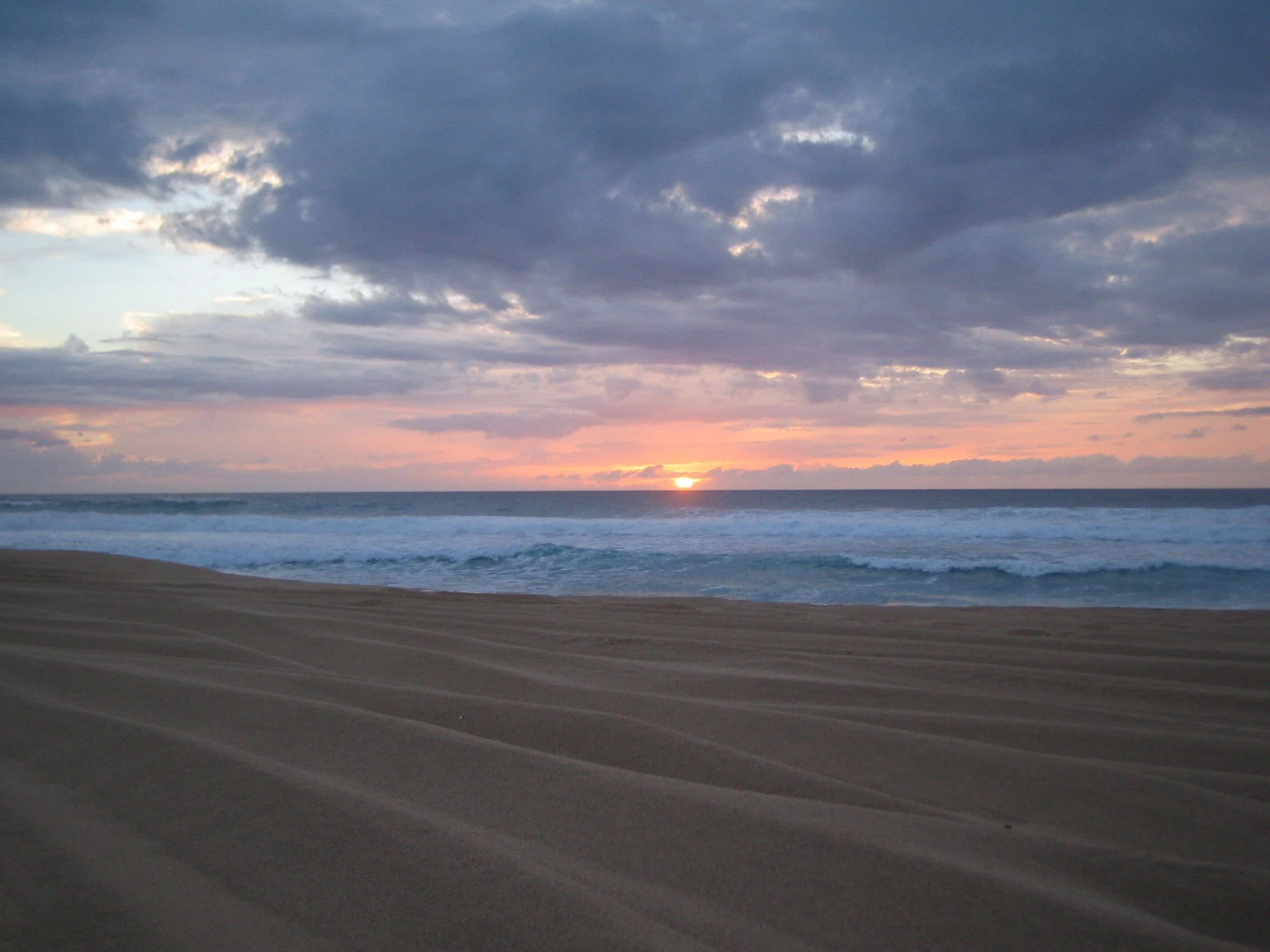 Connie Hunt Photography Polihale Sunset Sink (2004)