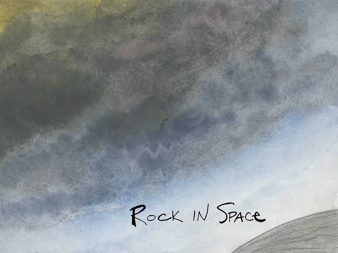 Rock In Space (Front Cover) by Connie Hunt