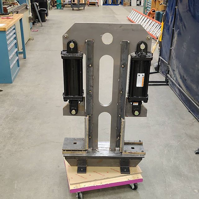 Happy Thanksgiving! Holiday projects are awesome.

Working on the dual sided press. You can see a CAD image back in a previous post. A little at a time.  #forging #blacksmithing #bladesmithing #bladesmith  #skilledtrade #bladesmiths #knifetrade #knif