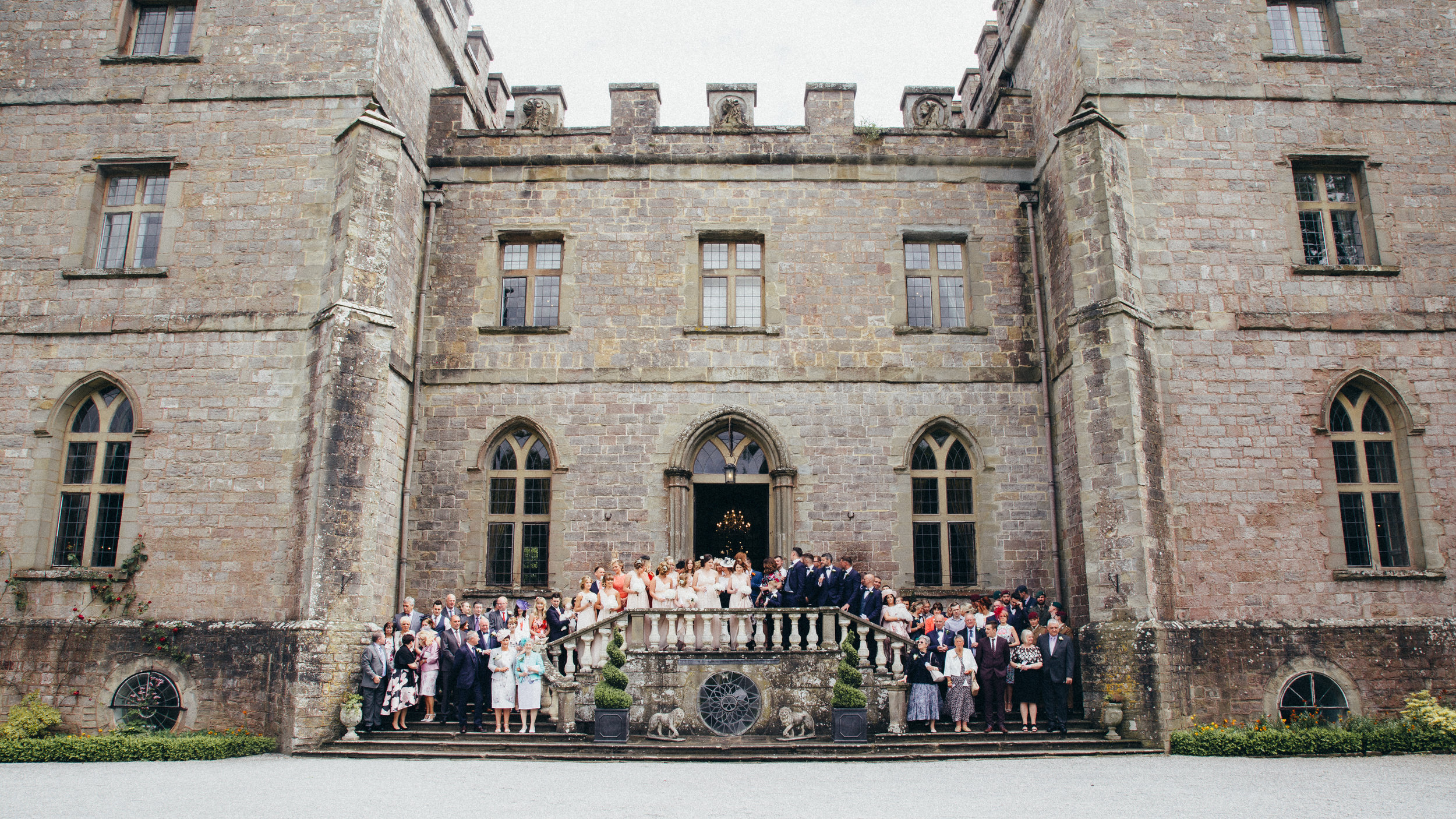 Clearwell Castle group photoshoot
