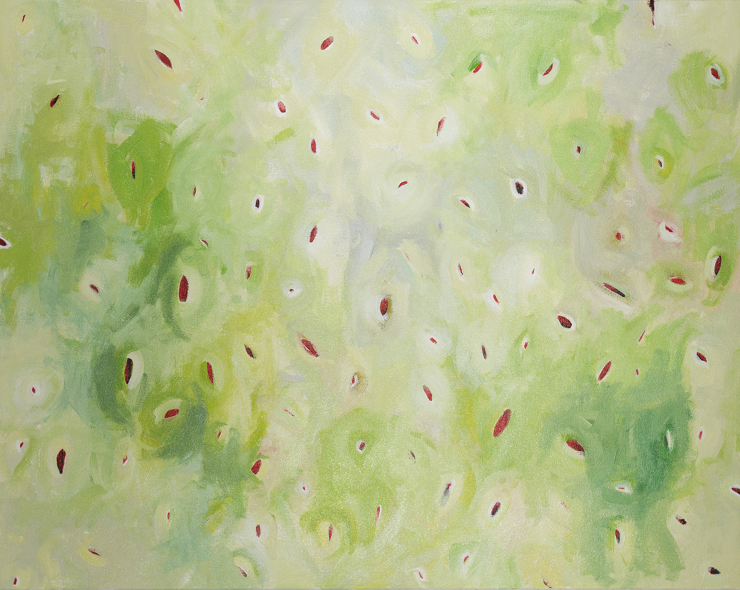emergence acrylic on canvas 38"x30" 5,000.00
