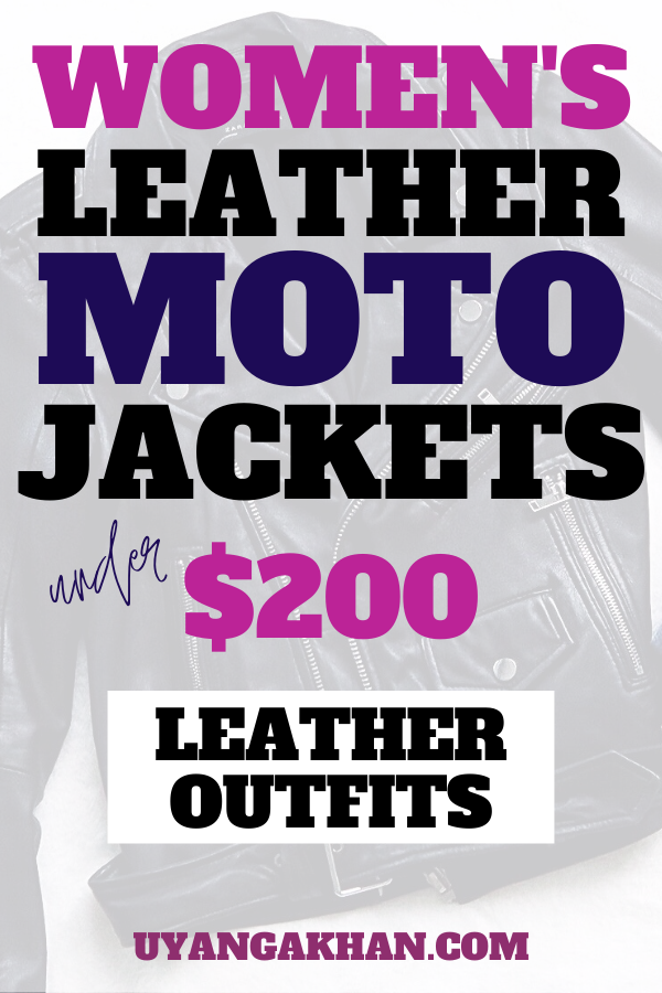 leather jacket under 200