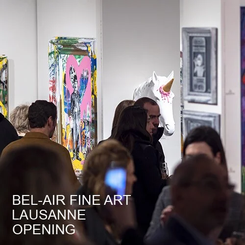New art gallery Belair Fine Art / Lausanne / 2021