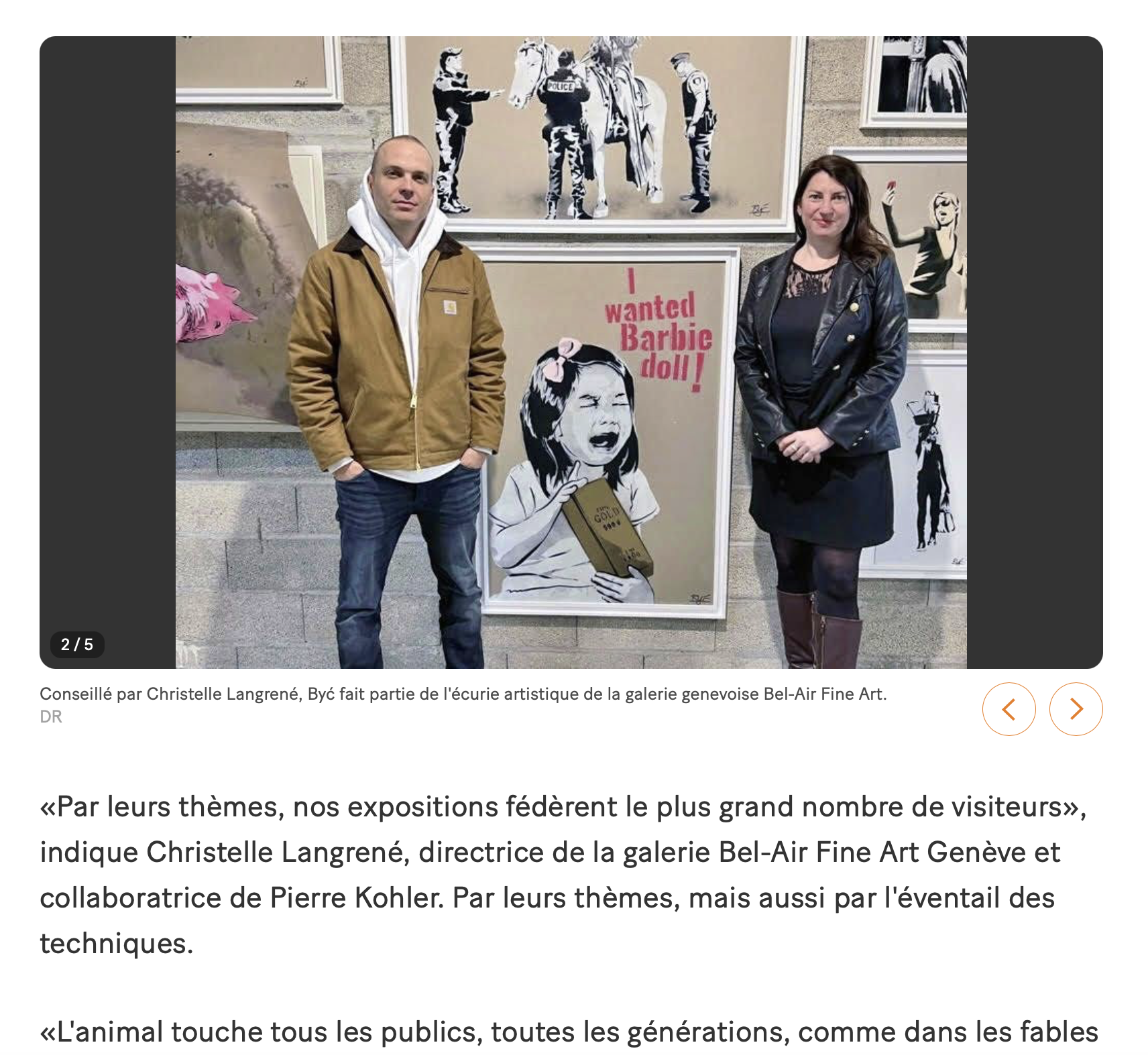 Le Matin.ch // Dec.2 2023