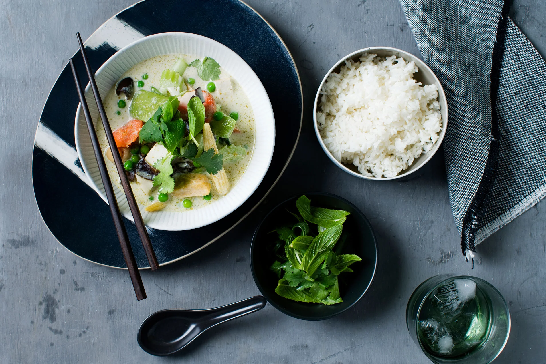 Green vegetable curry $16.90(Signature Thai dishes, Gluten-free)