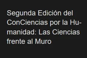ConCiencias por la Humanidad: Frente Al Muro