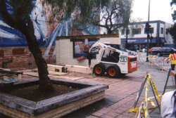  Demolition 	of blocking structures. 