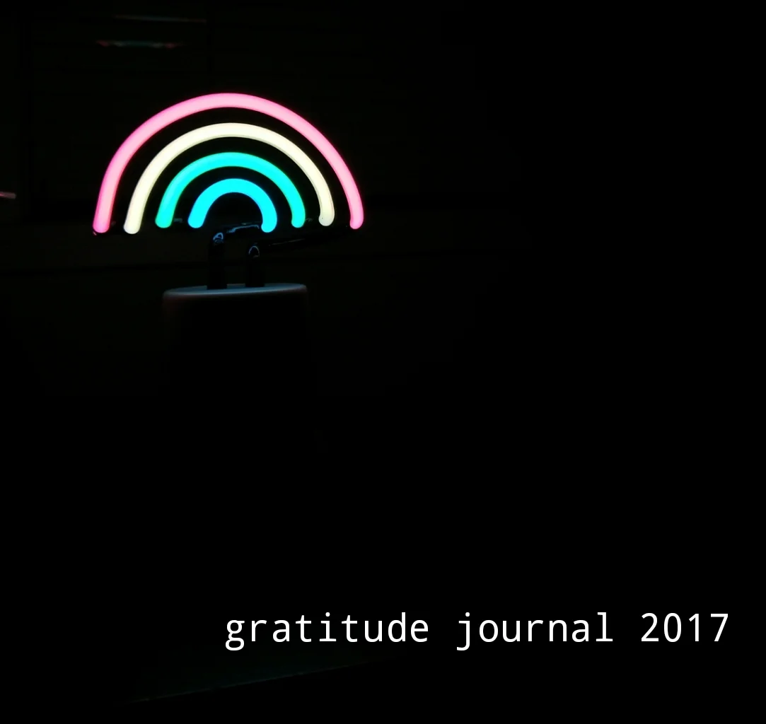 ⋆ gratitude journal 2017 ⋆