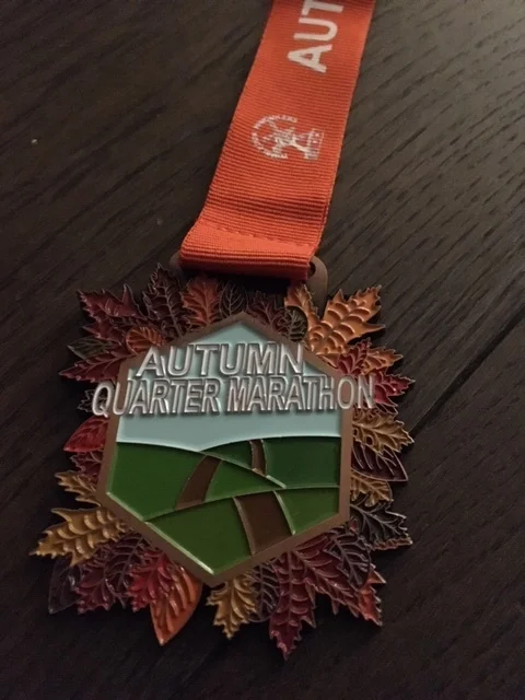 My Wimbledon Autumn Quarter Marathon race - A Hilly Feat powered by Chi Running