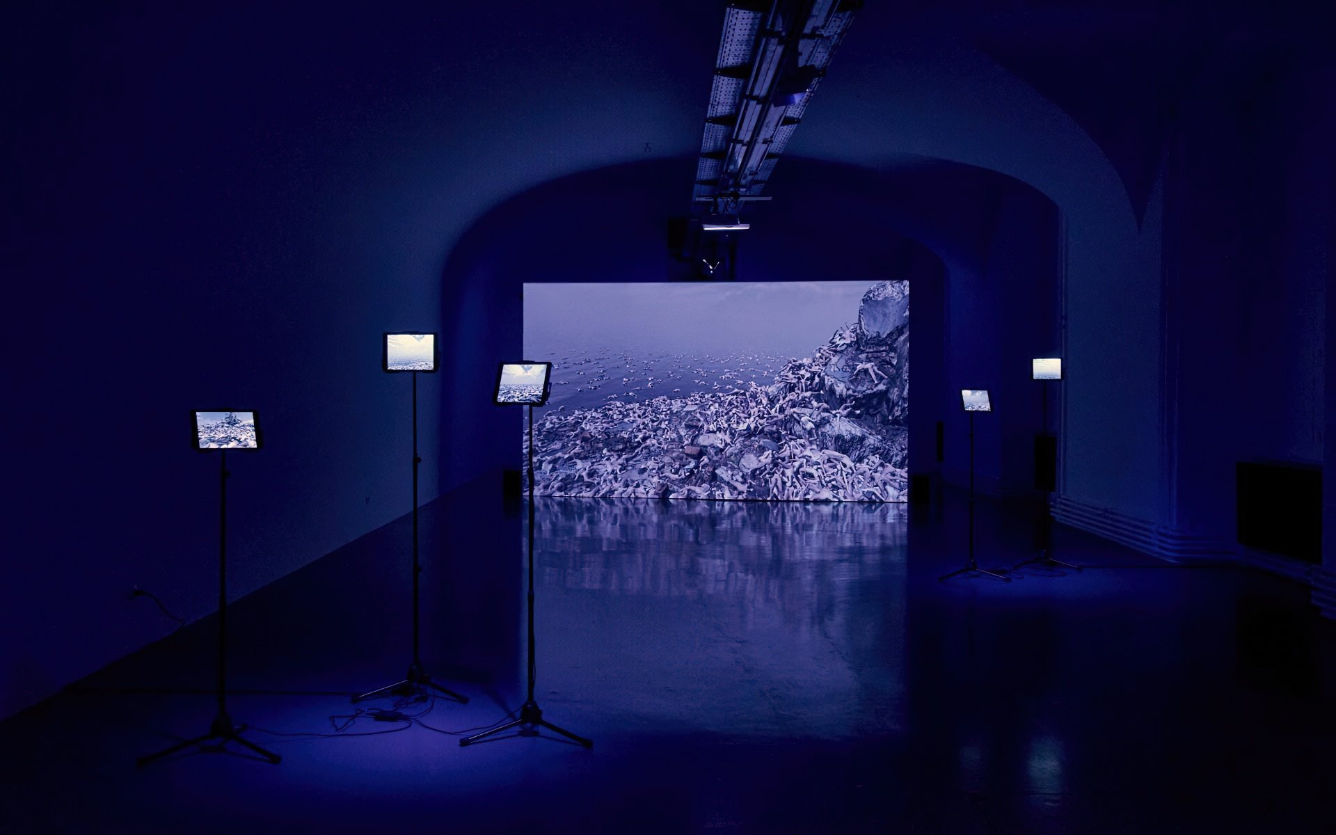 Martina Menegon, when I am close to you I shiver, installation shot by Georg Mayer, MAK, Museum of Applied Arts, Wien, 2020 