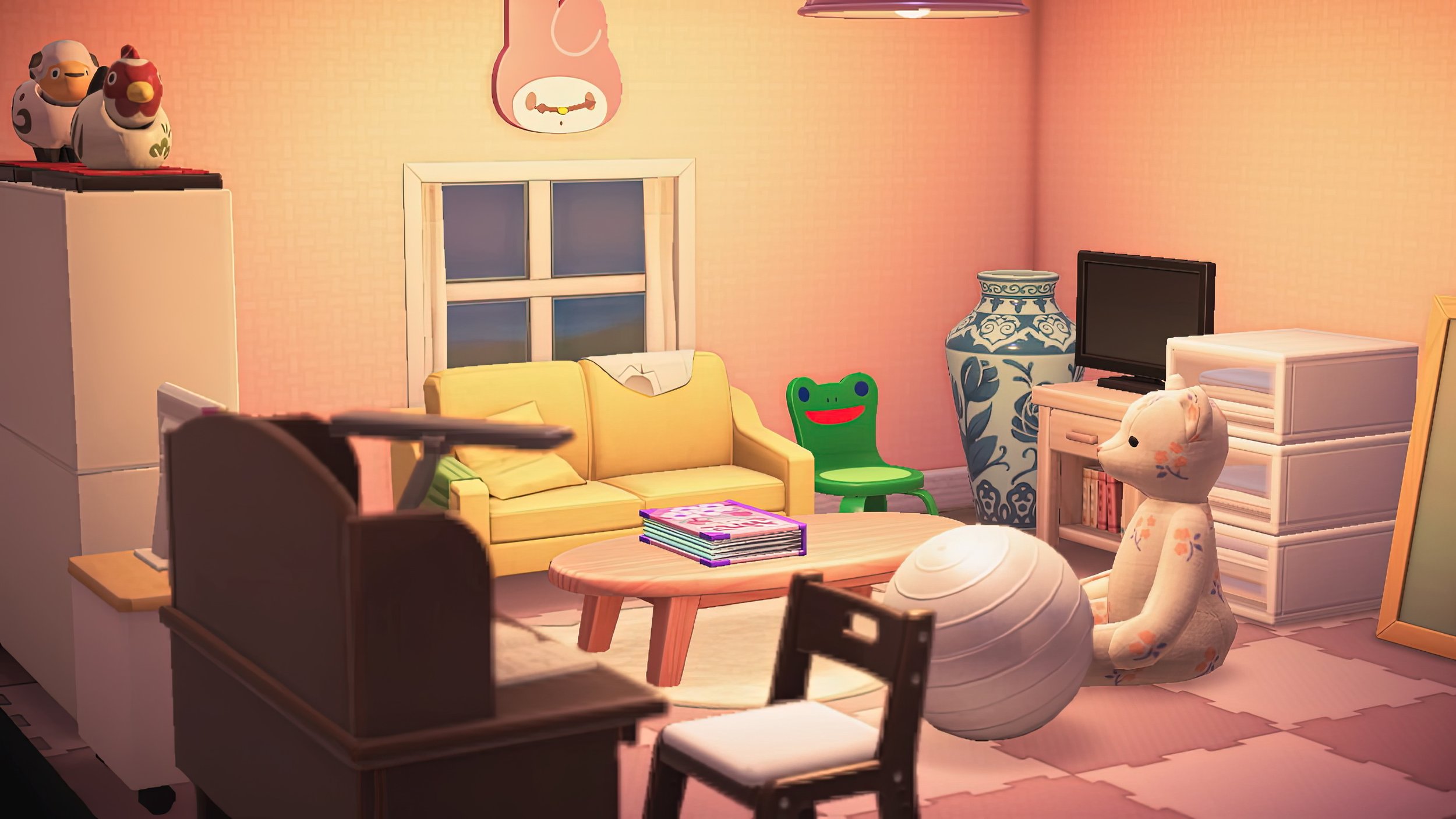  Fumi Omori,  Home Sweet Home, Shomoyoshida,  made with(in)  Animal Crossing: New Horizons,  2022, screenshot 