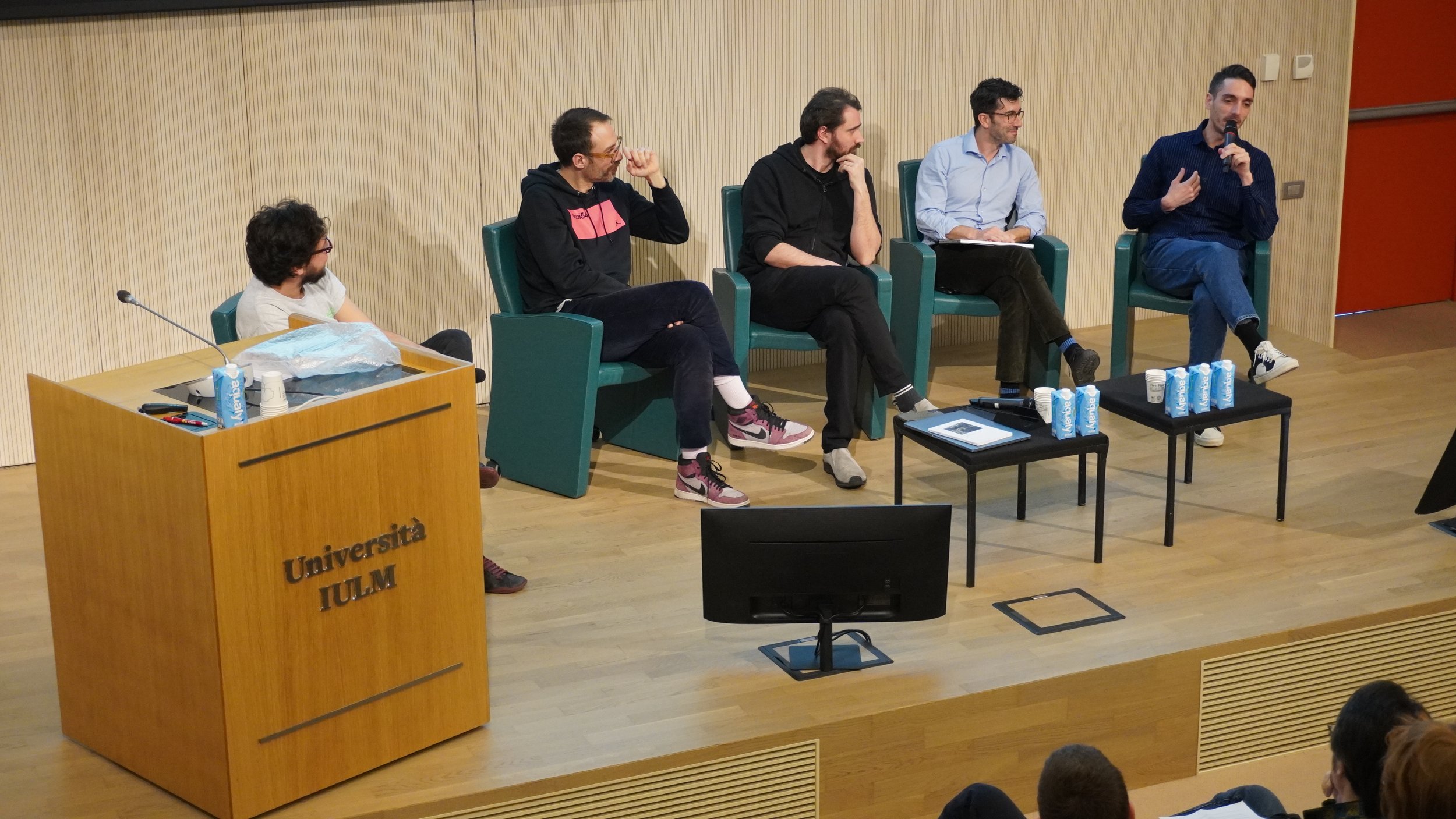  From left to right: Marco De Mutiis, Pascal Greco, Angel Careri, Ivan Girina, Simone Santilli 