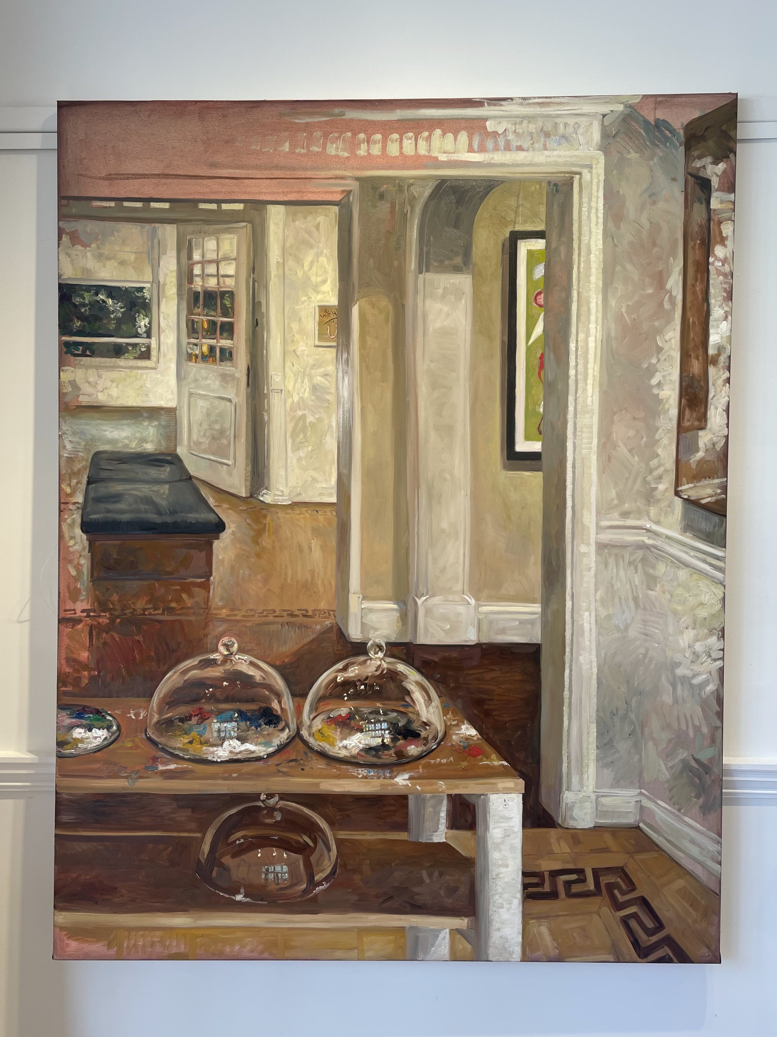 Interior, Woollhara Gallery at Redleaf, Alice Laura Palmer, 2023, Oil on Canvas, 180 x 140 cm AUD 4300.jpg