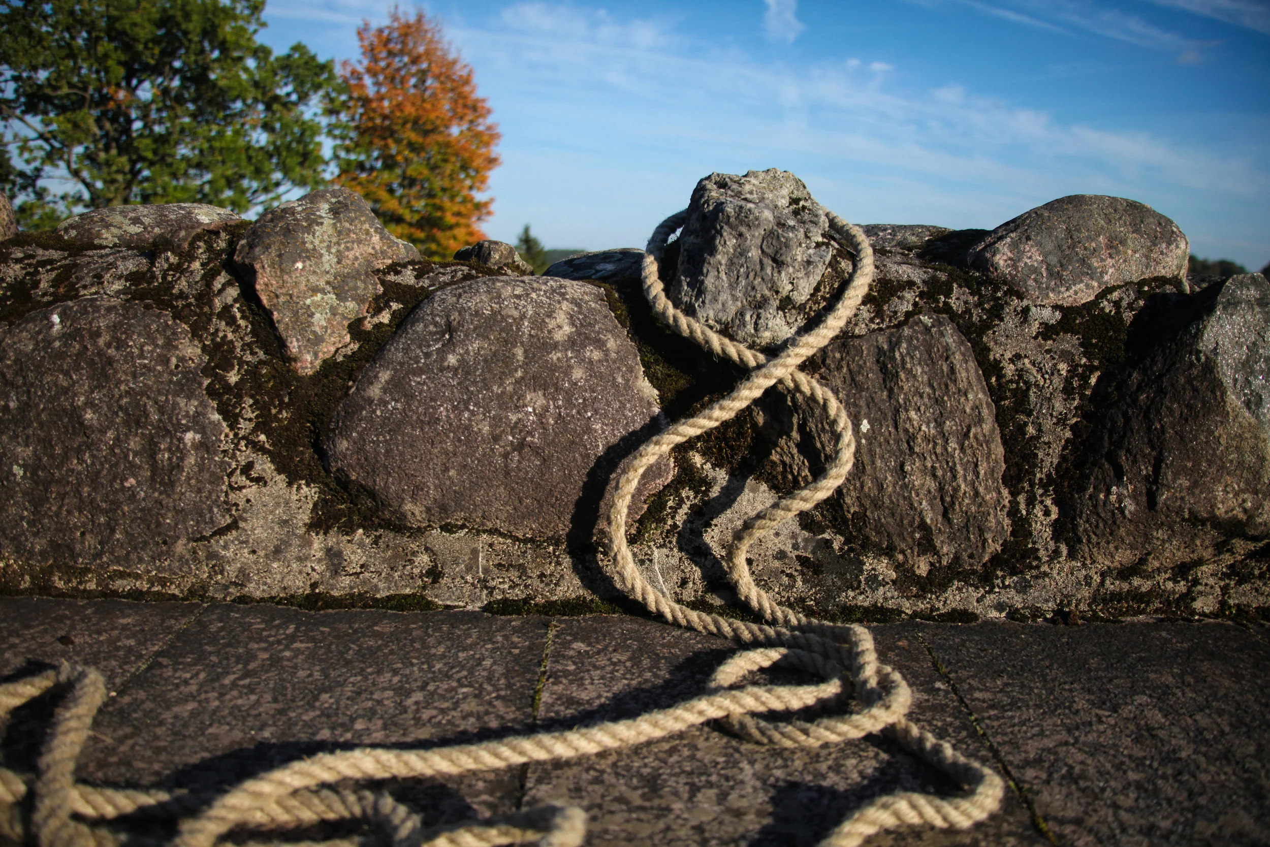 Explorations with rope in Estonia, 2017.