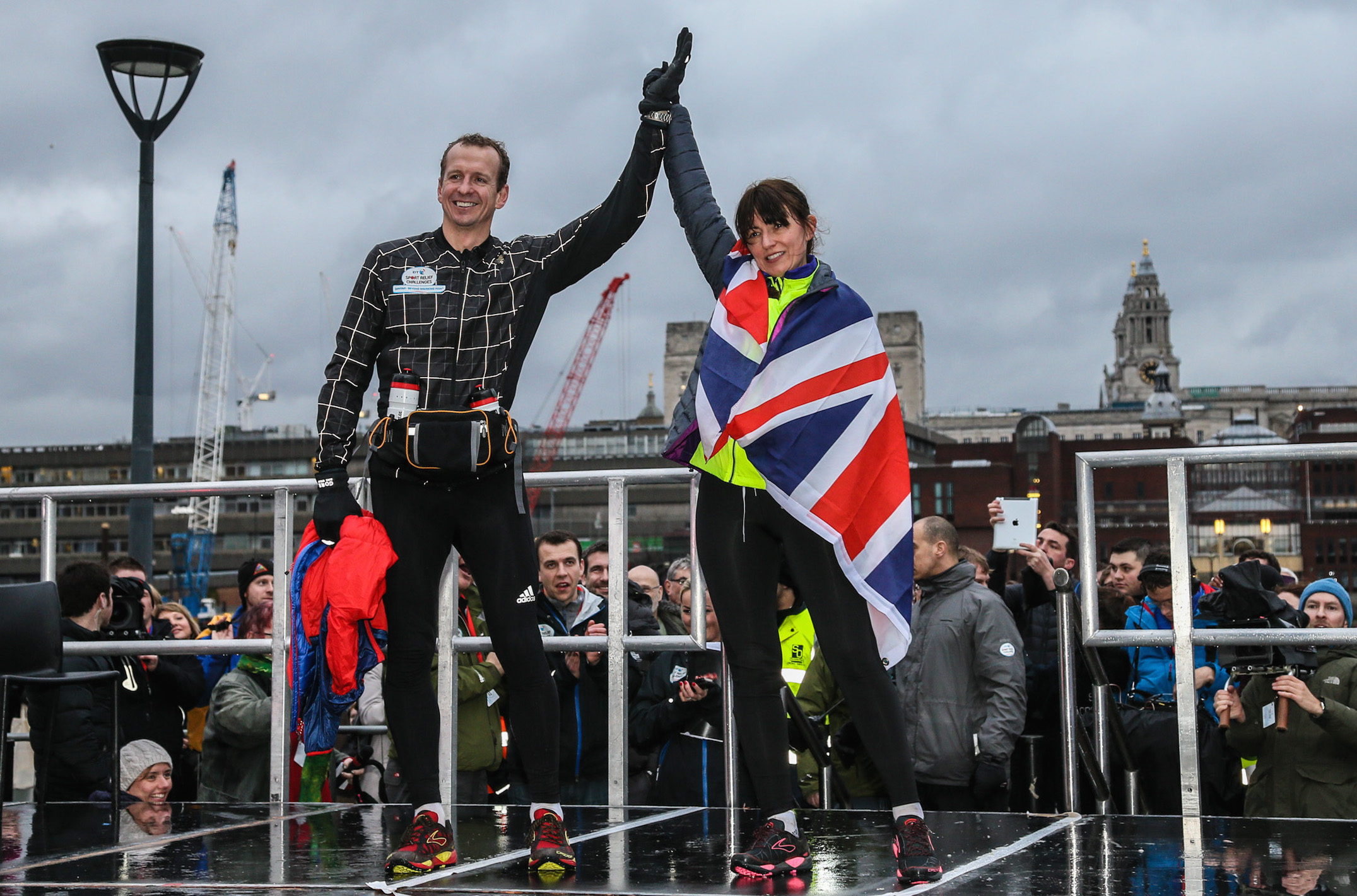 Davina completed her 'Beyond Breaking Point' 506 mile ultra-triathlon