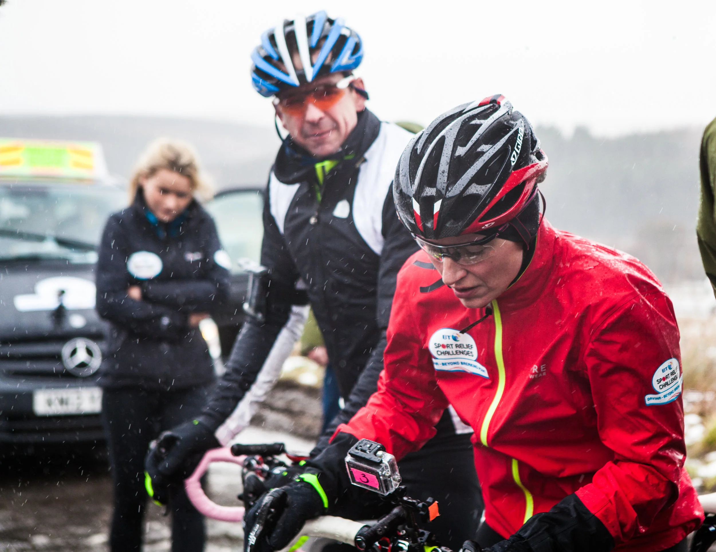 Greg and TV presenter Davina McCall
